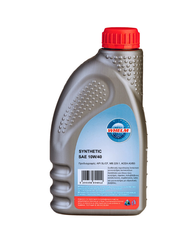 WHELM SYNTHETIC SAE 10W/40 (24X1L)